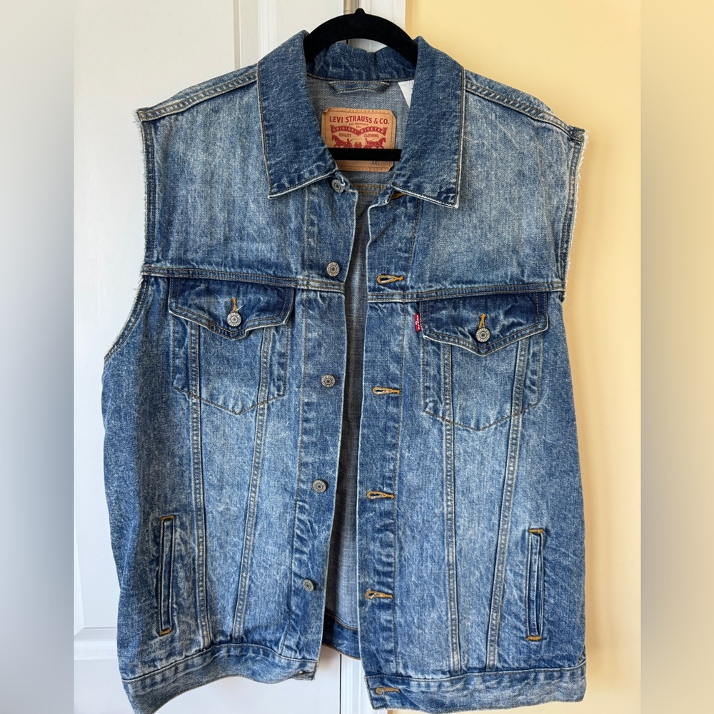 Denim vest